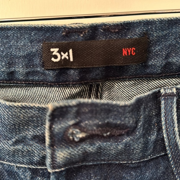3x1 NYC Fringe Dark Jeans - Picture 4 of 4